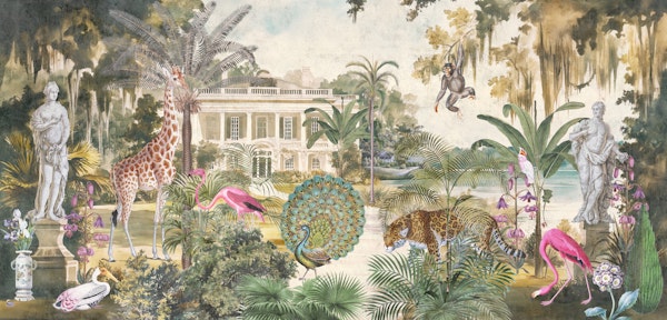 Dreamy Exotic Garden Bright