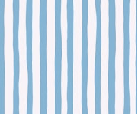 Blue and White Dopamine Painterly Stripes ταπετσαρία