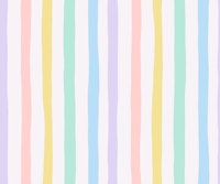 Pastel Rainbow Dopamine Painterly Stripes tapete