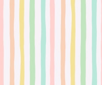 Pastel Summer Fun Dopamine Rainbow Stripes ταπετσαρία