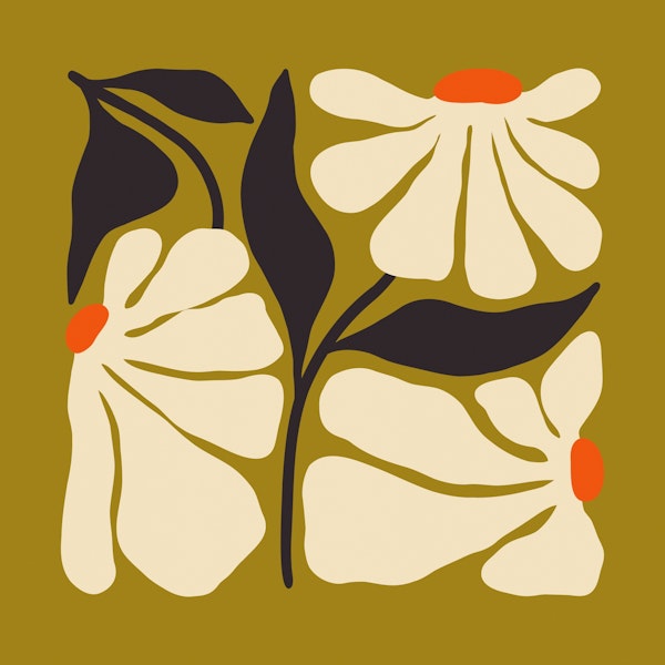 Flower Market – Bold Abstract Blooms