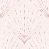 Rose Gold Deco Dots on Pale Pink tapet