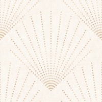 Golden Deco Dots on Pale Cream tapet