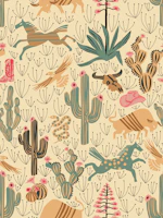 Western Americana by day wallpaper