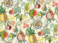 Tropical fruits tree - small scale wallpaper