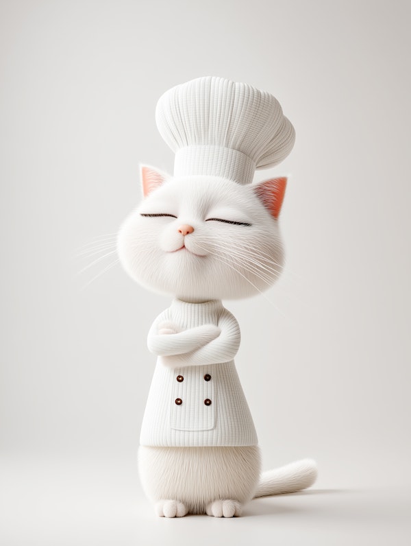 Charming Chef Cat