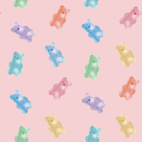 Pink Rainbow Teddy Parade