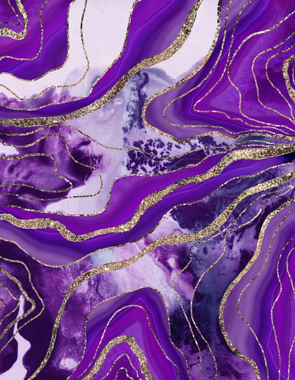 Liquid Marble Agate Glam 4