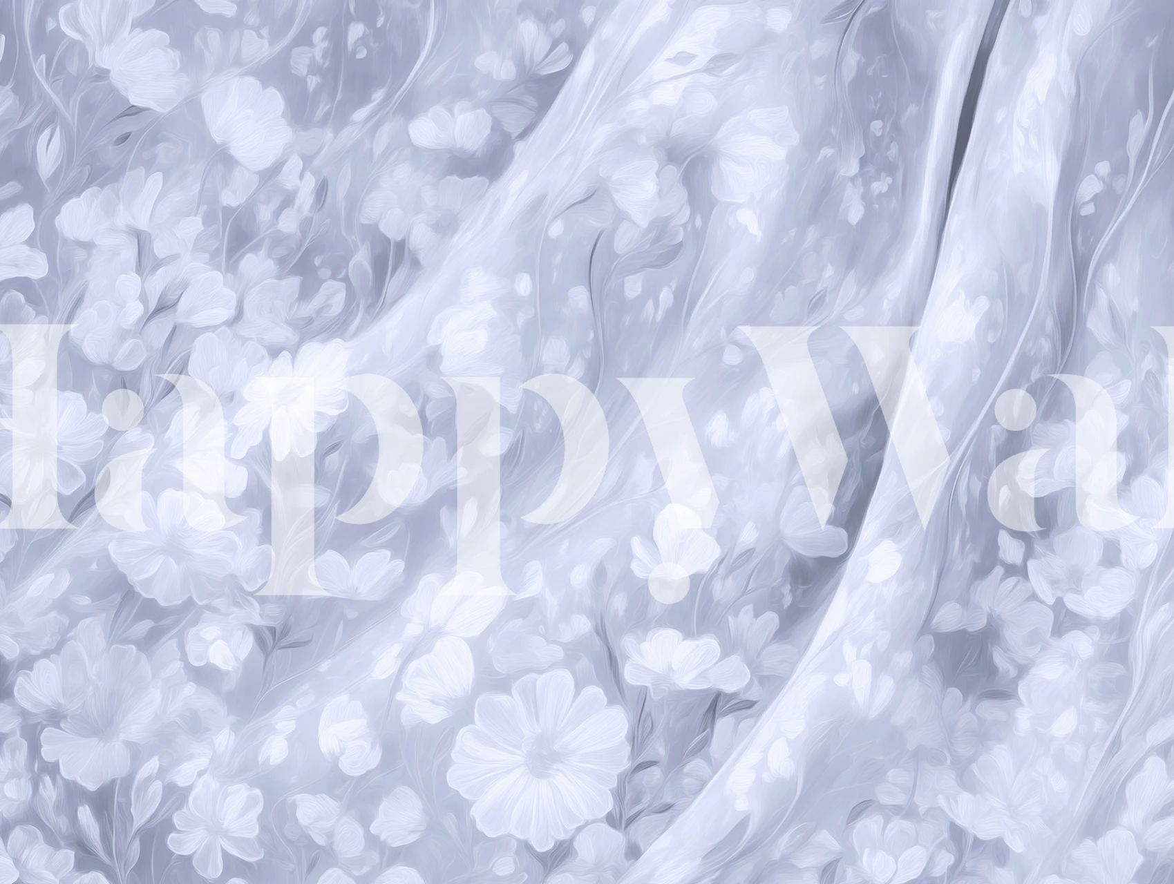 Tapeta Serene Flower Veil u sobi