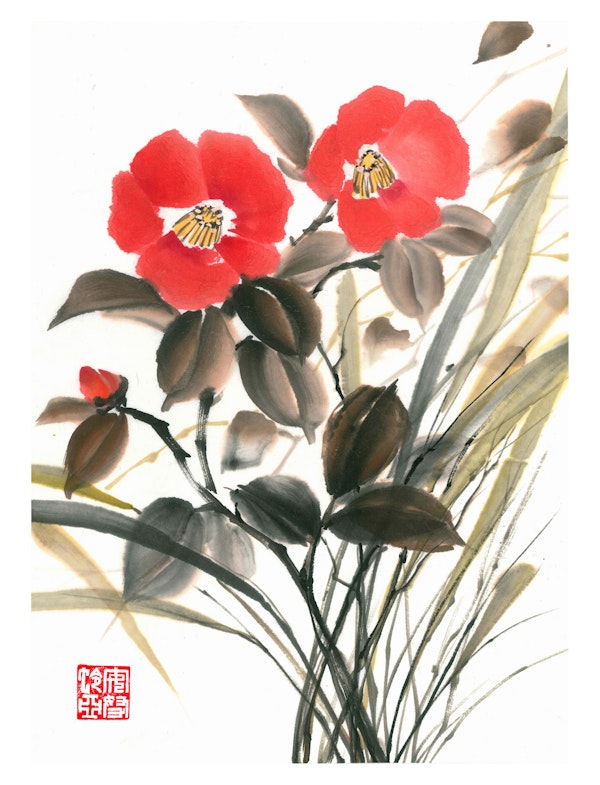 Graceful Blossom Scene