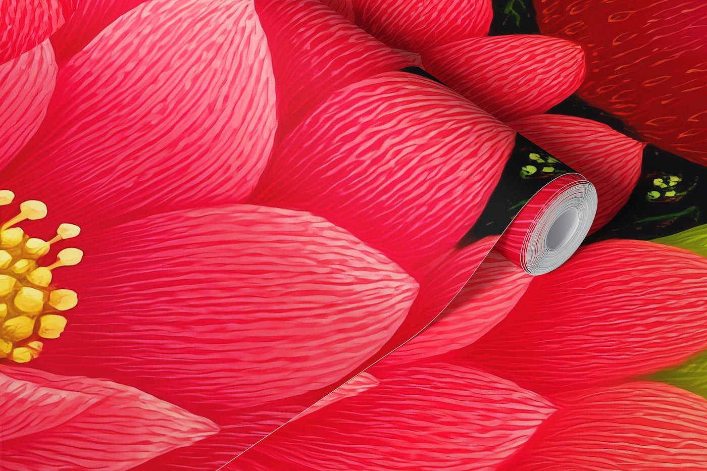 Harvest Floral Fantasy wallpaper roll