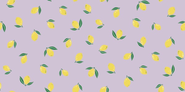 Simply Lemons dusty lavender