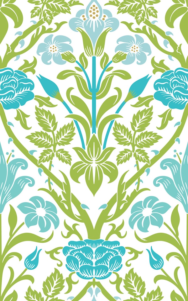 William Morris Rose And Lily 2