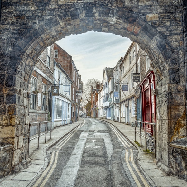 Historic Stone Archway Street