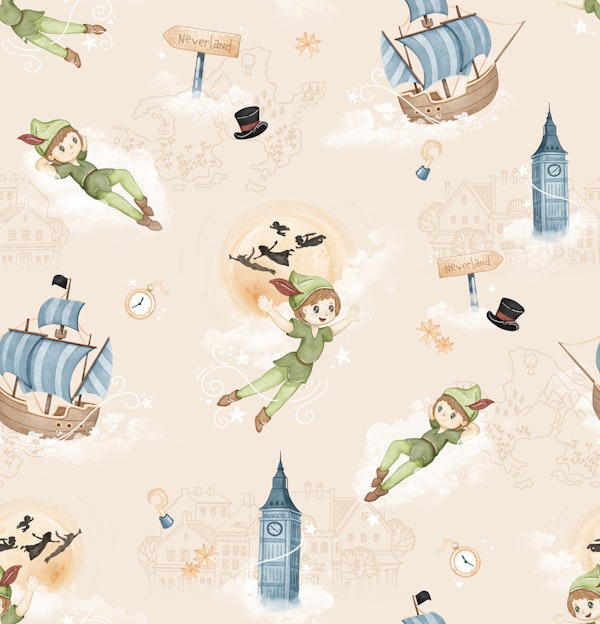 Peter Pan Neverland - beige
