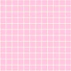 80s Memphis Pink and Eggshell Grid Medium
