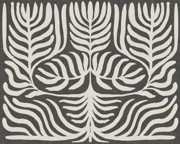 Monochrome Botanical Dream