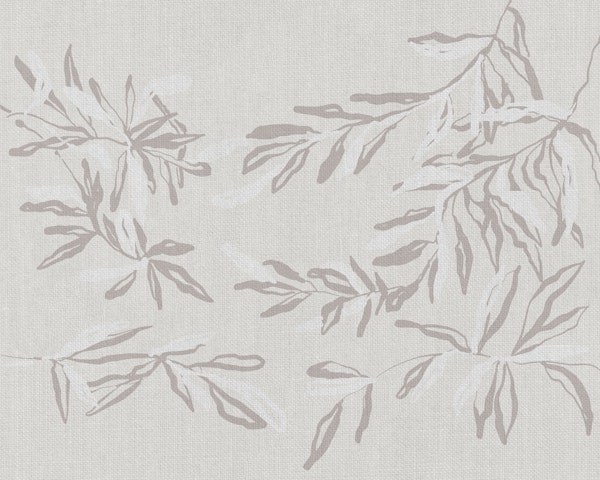 Serene Leafy Elegance