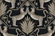Art Deco Leopard Platin Silver Black