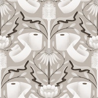 Toilet aesthetic bathroom beige ταπετσαρία