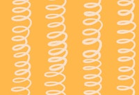 Sunny Yellow Loops Funky Spiral Stripes wallpaper