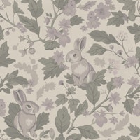 Woodland Garden – Dusty Lavender carta da parati
