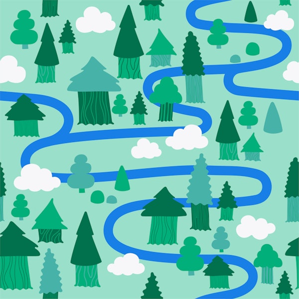 Whimsical Forest Walk