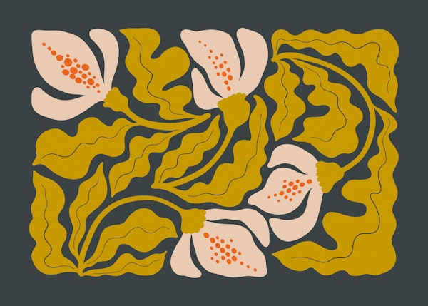 Chic Leafy Blooms - Flower Market