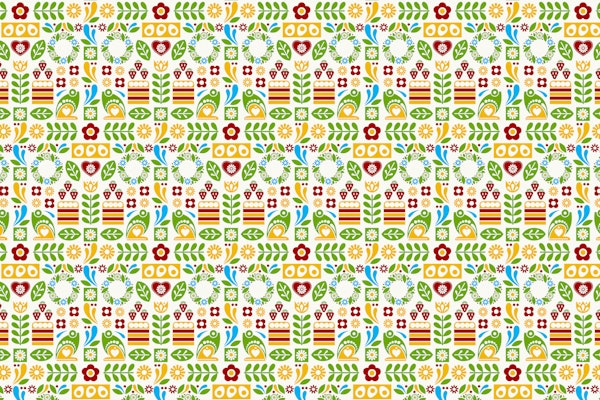 Scandi Midsommar Colorful