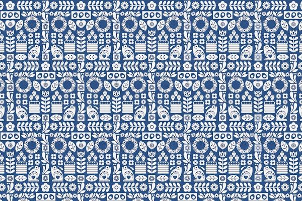 Scandi Midsommar Blue