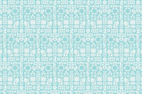 Scandi Midsommar Limpet Shell Blue Celeste papiers peint