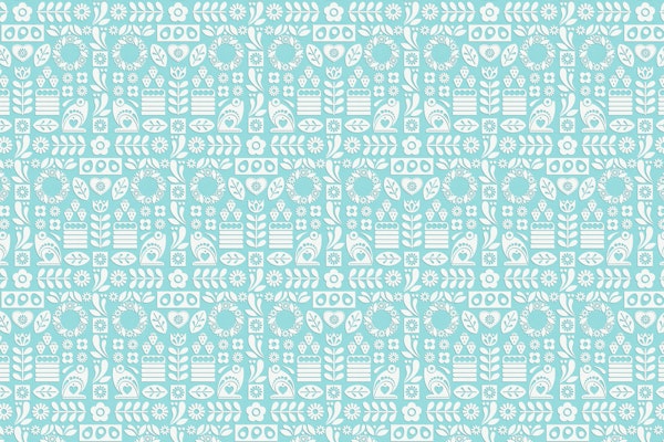 Scandi Midsommar Limpet Shell Blue Celeste