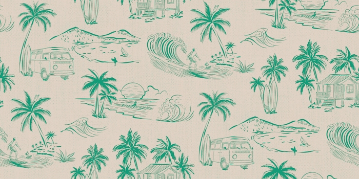 Leisure Wallpaper For Easygoing Summer Rooms