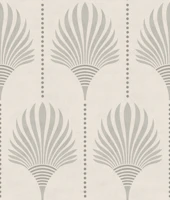 art deco palms - neutral tones tapet