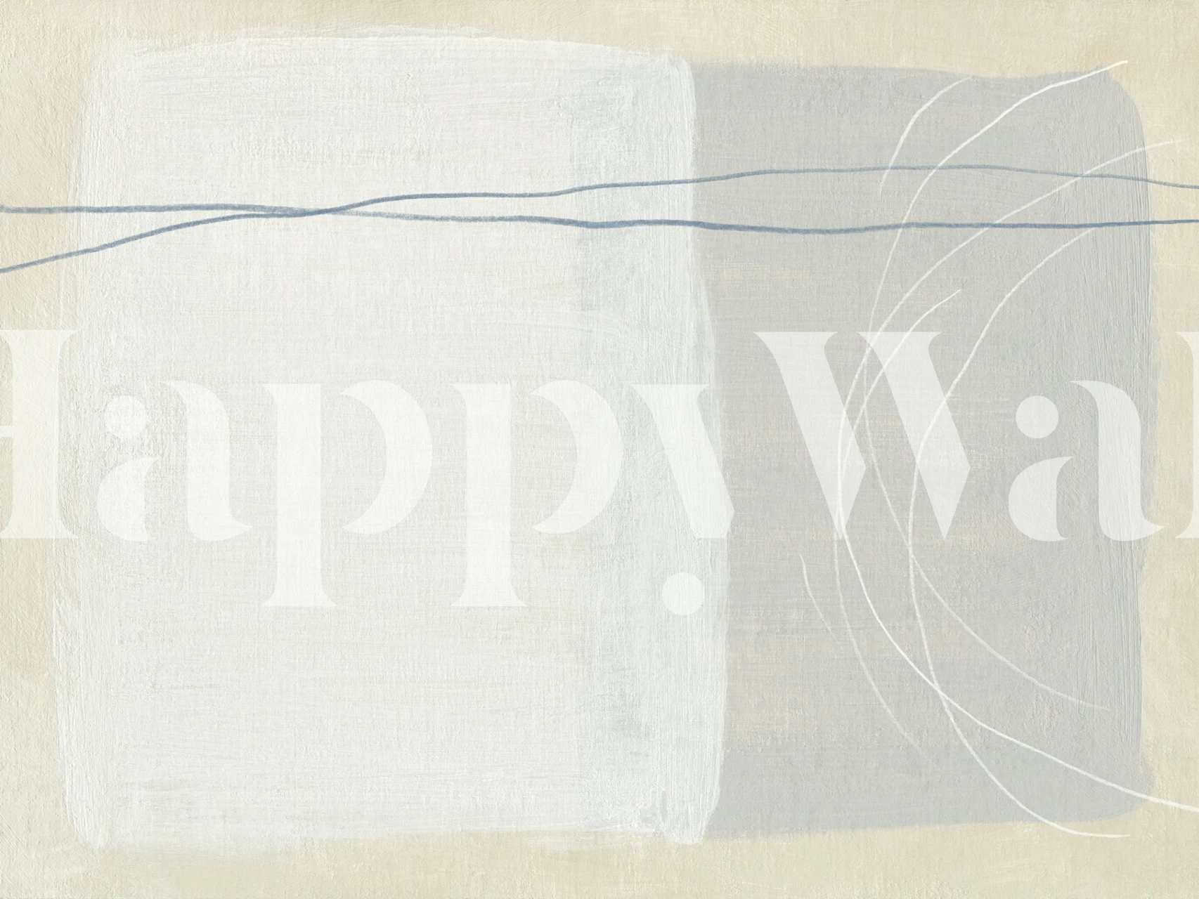 Minimalist wallpaper i en rominnstilling