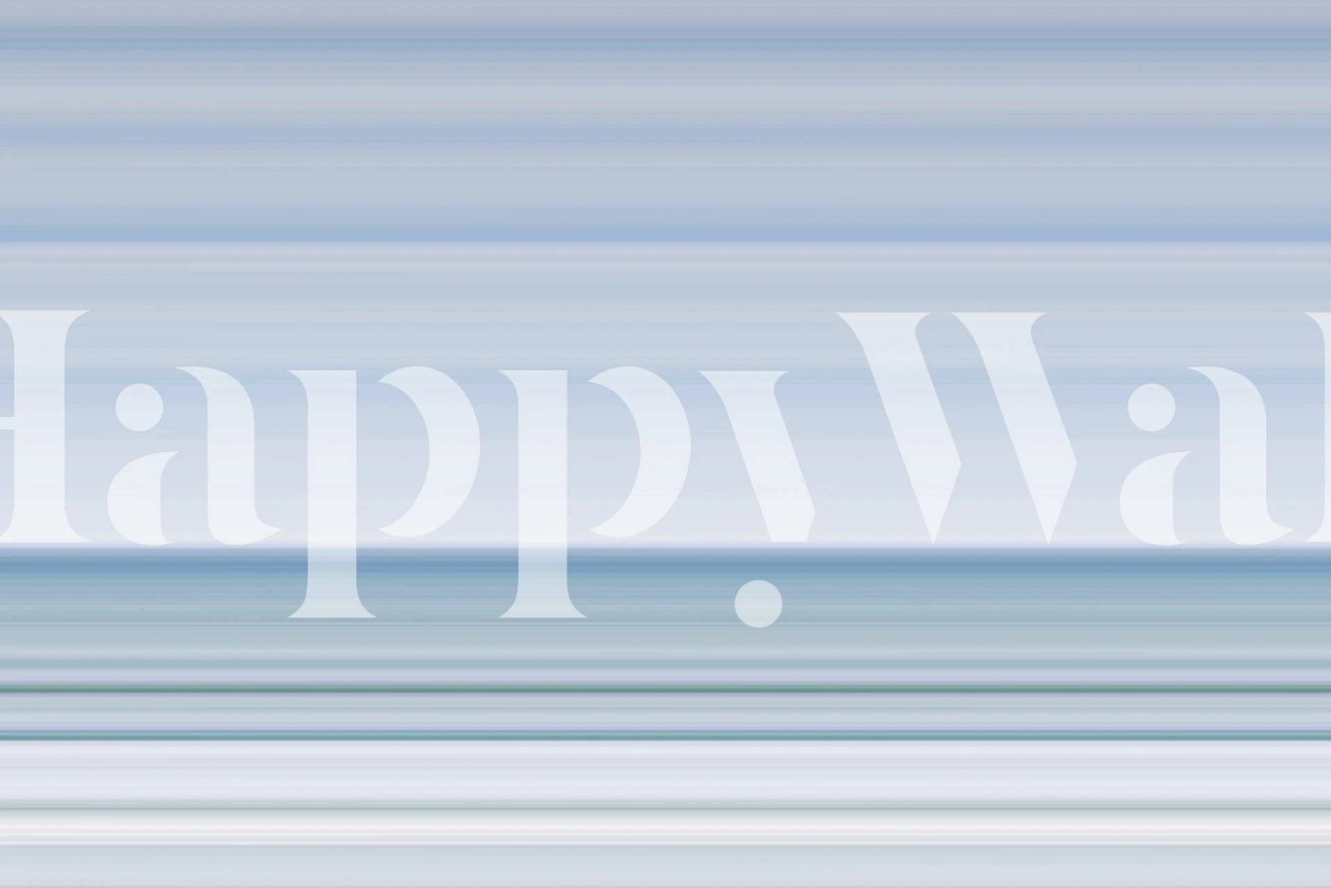 Blue and white abstract striped wallpaper