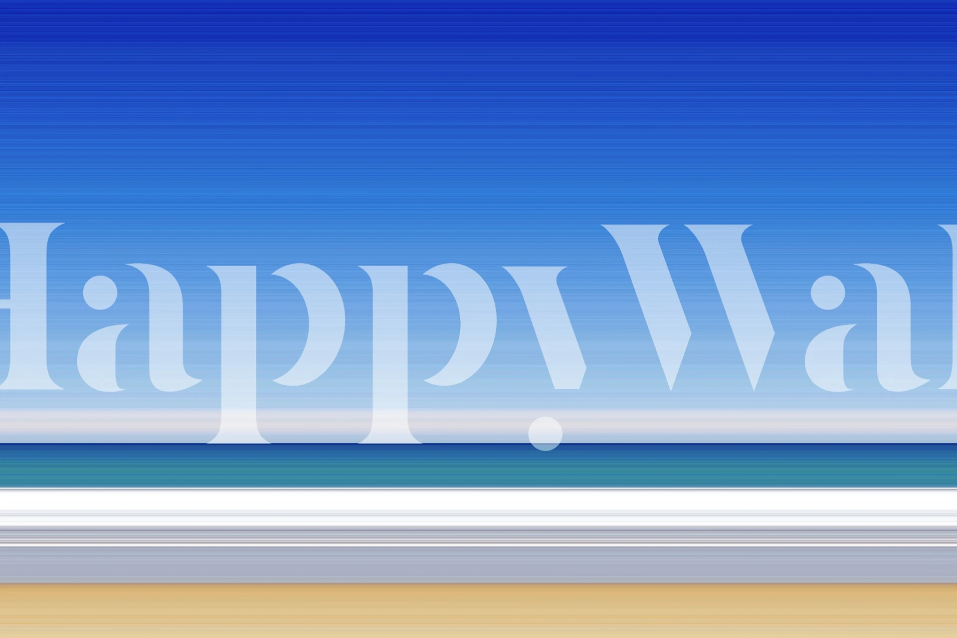 Beachscape-inspired Linje Strand wallpaper