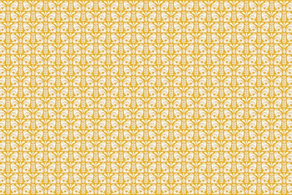 Scandi Midsommar Little Frogs Yellow Eggshell