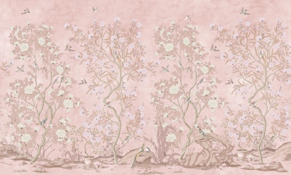 Chinoiserie pink