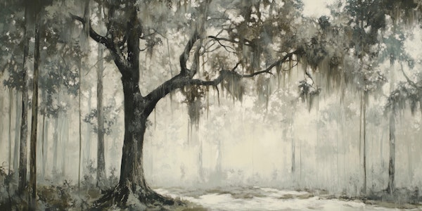 Mystical Foggy Woods