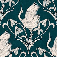 Elegant Crane Serenity tapeta
