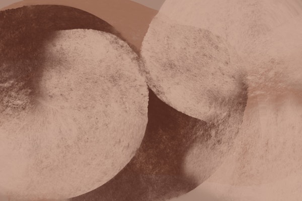 Calm Brown Abstraction