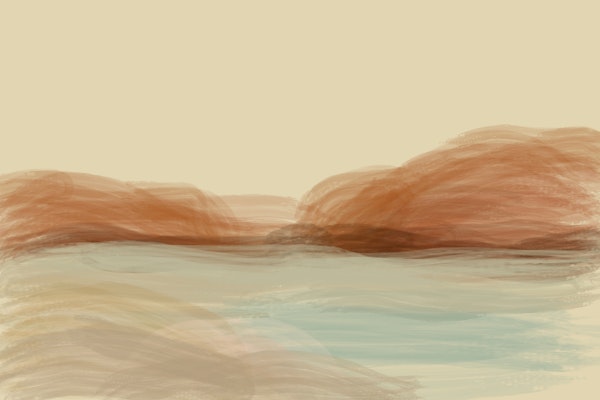 Muted Sandscape View