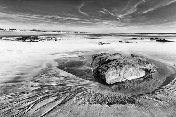 Monochrome Shoreline
