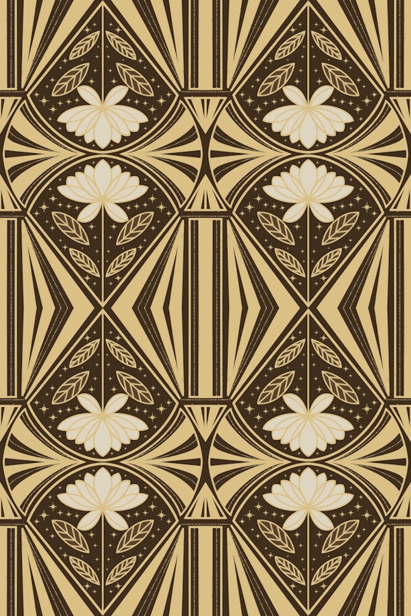 Lotus Decor - Brown