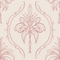 Revival Damask Coquette tapete