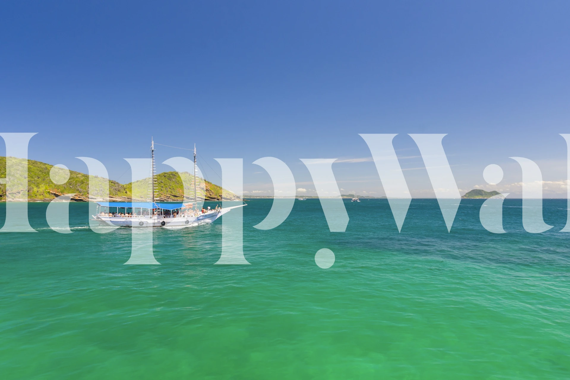 Papier peint Ocean Paradise dans une chambre moderne