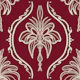 Revival Damask Bold Cherry