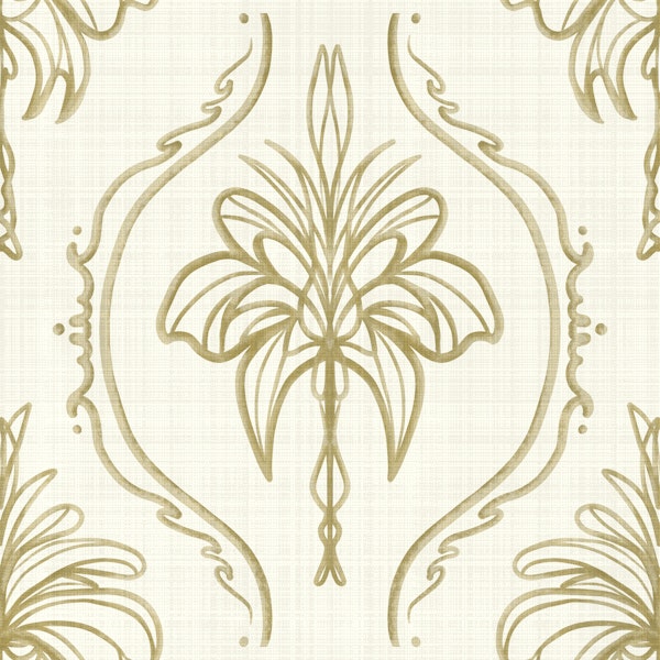 Revival Damask Greeny