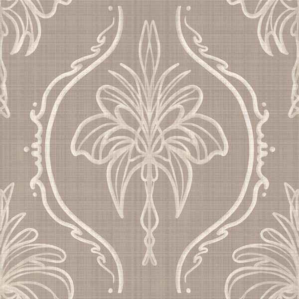 Revival Damask Neutral Oak